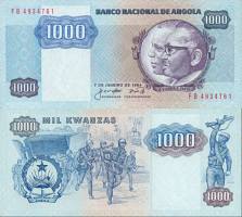 *1000 Kwanzas Angola 1984, P121a UNC - Kliknutím na obrázok zatvorte -